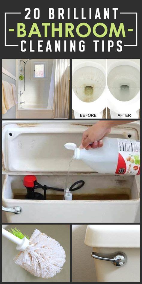 Effective Bathroom Cleaning Hacks .